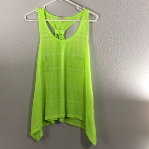 Neon tank top